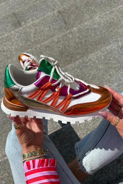 Шкіряні Напівчеревики Кросівки Для Жінок Artiker 56C1737 Мультоколор