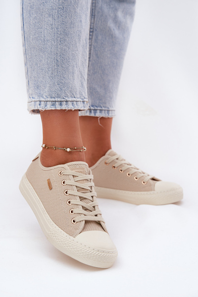 Жіночі Тканинні Кросівки Big Star RR274767 Бежеві