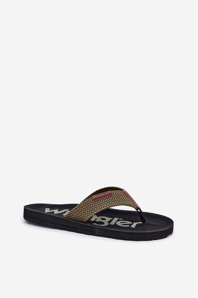 Чоловічі шлепанці WRANGLER ZANE FLIPFLOP MEN LOW 20251044.20251044.57B Зелені