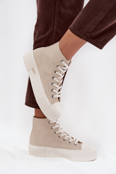 Жіночі кросівки На платформі LEE 50253002.35E ISLA WOMEN MID Бежеві