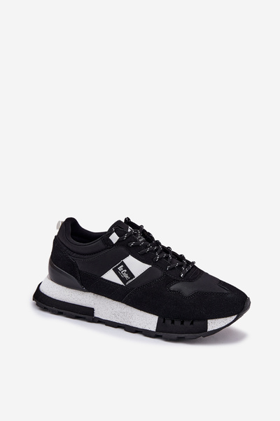 Утеплені Чоловічі Кросівки На Платформі Lee Cooper LCJ-25-03-3378M Чорні