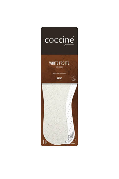 Вкладиші Coccine White Frotte поролон на латексі 34-41