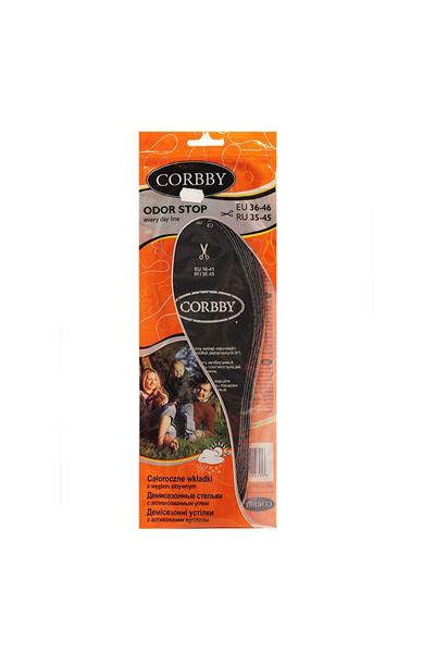 Устілки Corbby ODOR STOP проти поту з активованим вугіллям