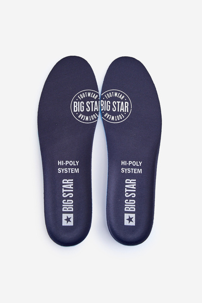Устілки взуття BIG STAR Memory Foam System 2 пари чорні 