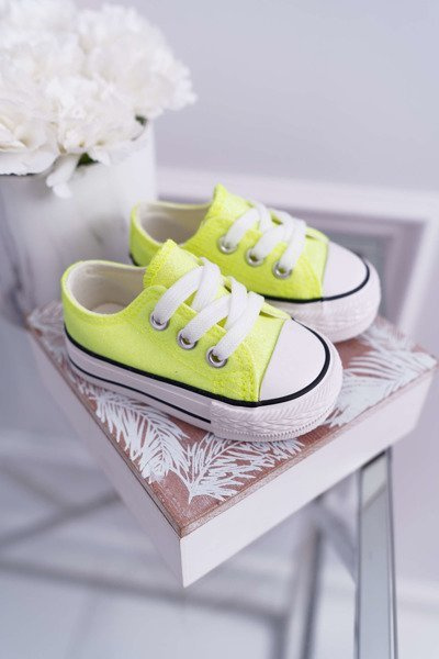 Дитячі блискучі кросівки Lime Misty