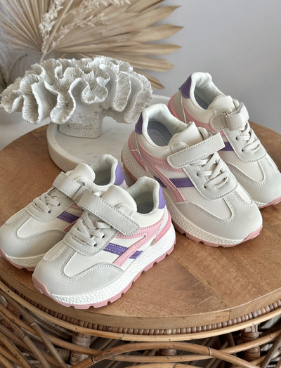 Дитячі кросівки на липучці Pink Savilia