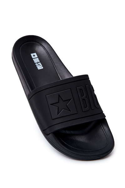 Чоловічі гумові шльопанці Big Star чорні DD174690