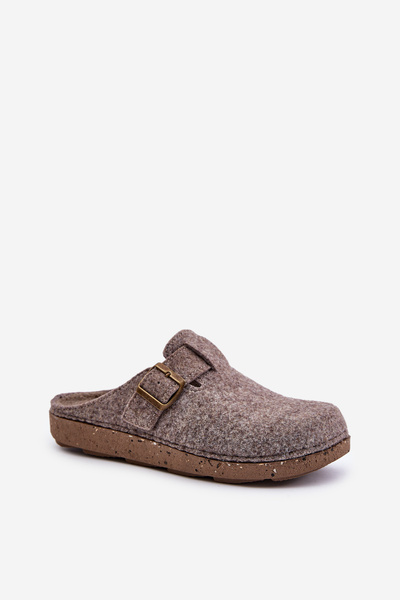 Чоловічі тапочки з пряжкою Preventive Slippers Inblu Beige MT000012