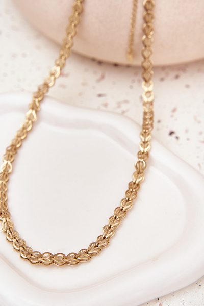 Золотий намистин із хірургічної сталі