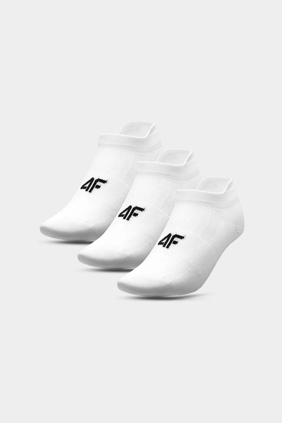 Жіночі шкарпетки 4F 3-PACK 4FAW23USOCF197-92M сірі