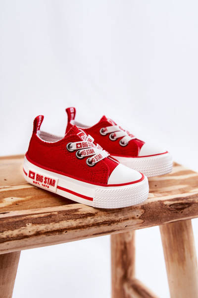 Кросівки дитячі тканинні BIG STAR KK374051 Red