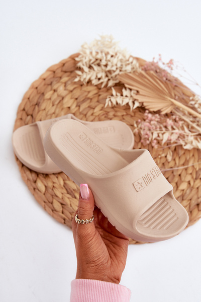 Дитячі тапочки з легкого поролону Big Star NN374559 Beige