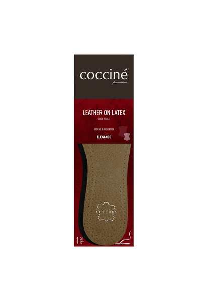 Шкіра Coccine на устілках з латексної піни