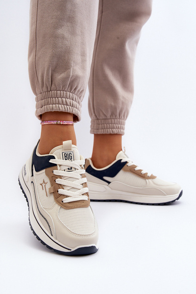 Жіночі кросівки Big Star NN274A098 Бежеві