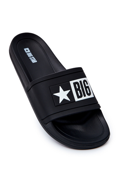 Чоловічі гумові шльопанці Big Star чорні DD174699