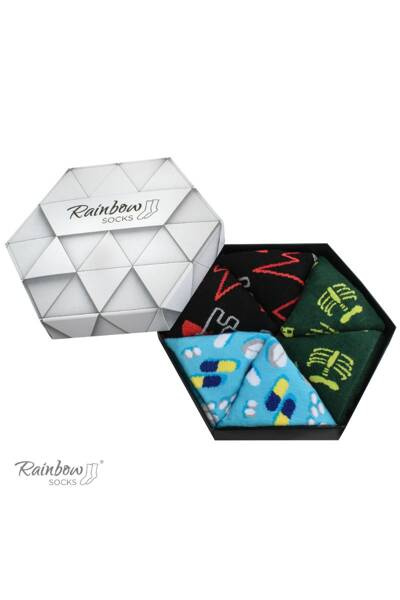 Шкарпетки Rainbow Для лікарів і медиків 3 пари