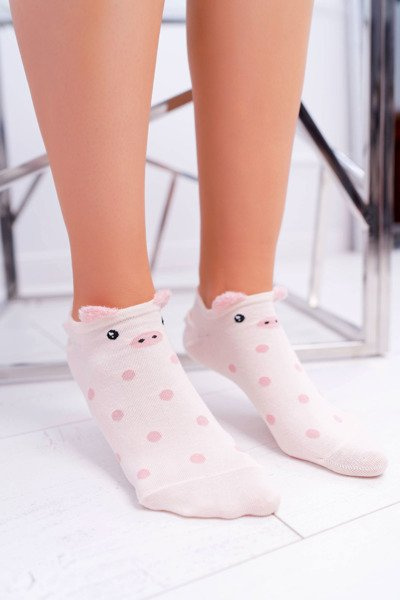 Шкарпетки жіночі Piggy Pink