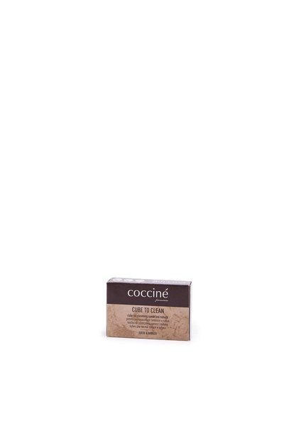 Кубик для чищення Coccine із замші та нубуку