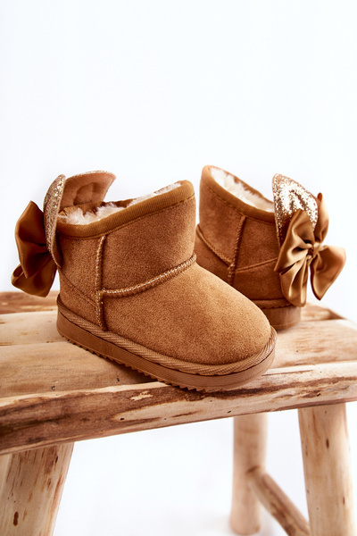 Теплі сноуборди для дівчинки з бантами Camel Meriva