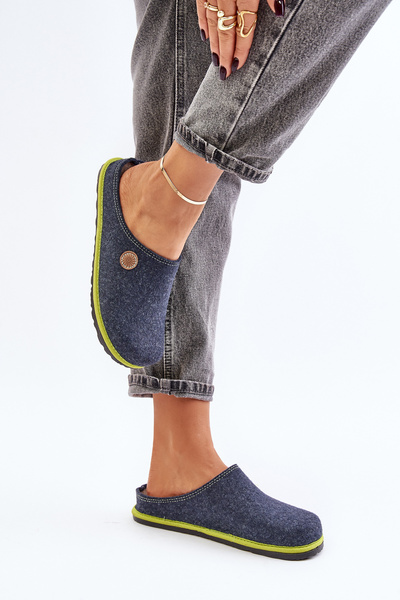 Жіноче домашнє взуття Тапочки Inblu Navy CS000039