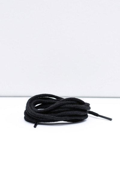 Тонкі круглі шнурки Corbby Black
