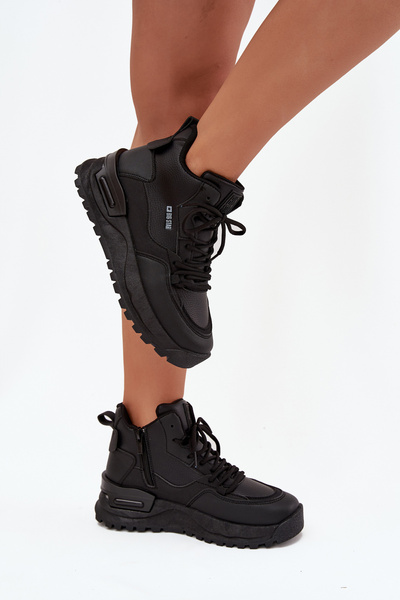 Жіноче Спортивне Взуття На Платформі Big Star SS274509 Чорний